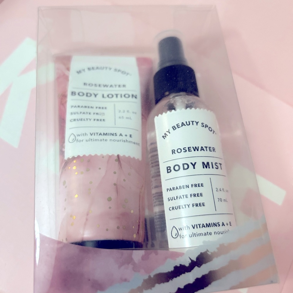 My beauty shop rose water set
